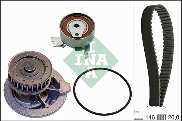 Kamremskit med vattenpump Ina 530 0147 30 INA Kamremskit med vattenpump Ina 530 0147 30 INA