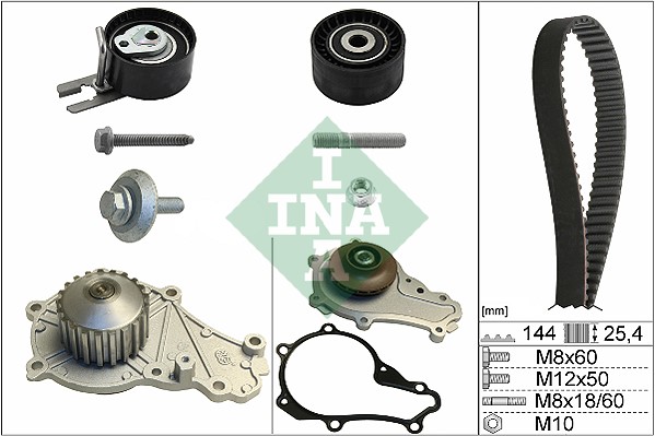 Kamremskit med vattenpump Ina 530 0239 30 INA