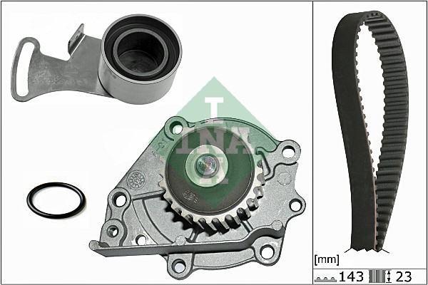 Kamremskit med vattenpump Ina 530 0242 30 INA