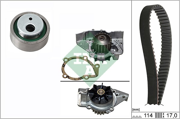 Kamremskit med vattenpump Ina 530 0258 31 INA