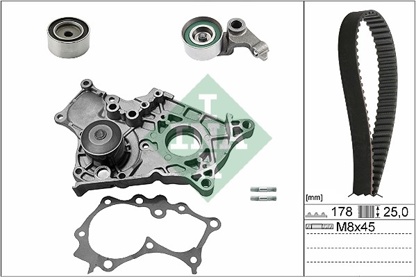 Kamremskit med vattenpump Ina 530 0422 30 INA