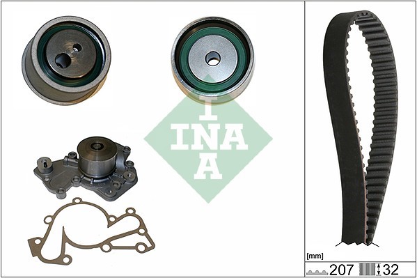 Kamremskit med vattenpump Ina 530 0430 30 INA