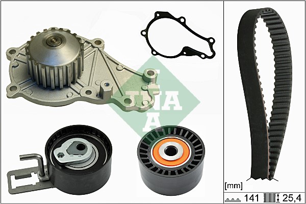 Kamremskit med vattenpump Ina 530 0611 30 INA