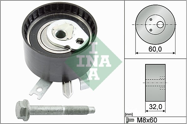 Spännrulle, kamrem Ina 531 0547 10 INA