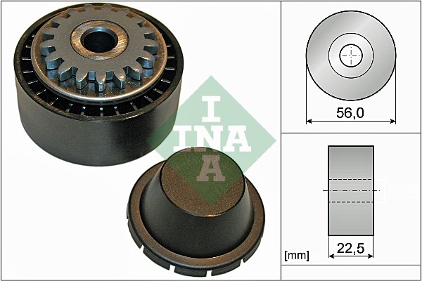 Spännrulle, Drivrem Ina 531 0854 10 INA