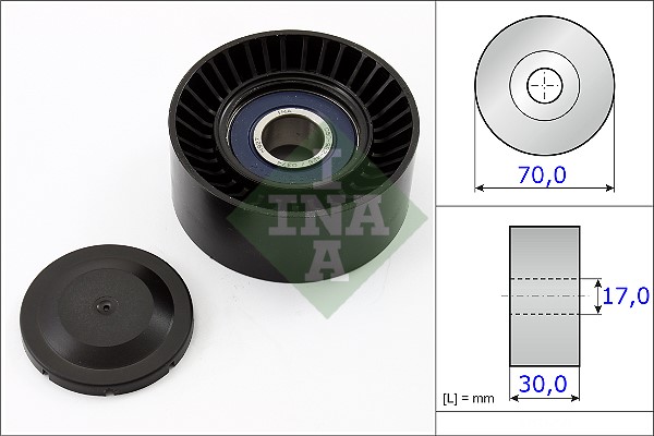 Spännrulle, Drivrem Ina 531 0873 10 INA