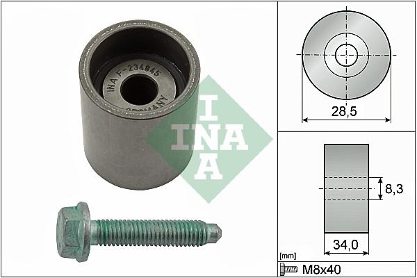 Styrrulle, kamrem Ina 532 0197 10 INA Styrrulle, kamrem Ina 532 0197 10 INA