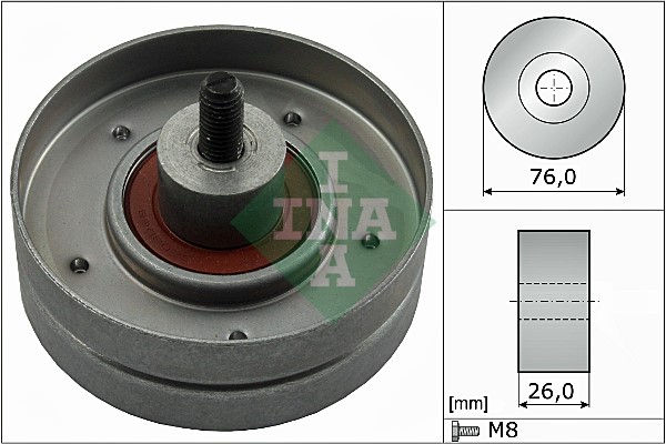 Styrrulle, drivrem Ina 532 0252 30 INA Styrrulle, drivrem Ina 532 0252 30 INA