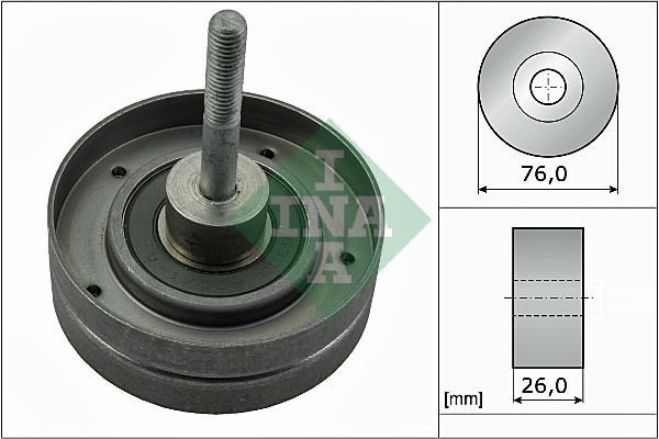 Styrrulle, drivrem Ina 532 0351 30 INA