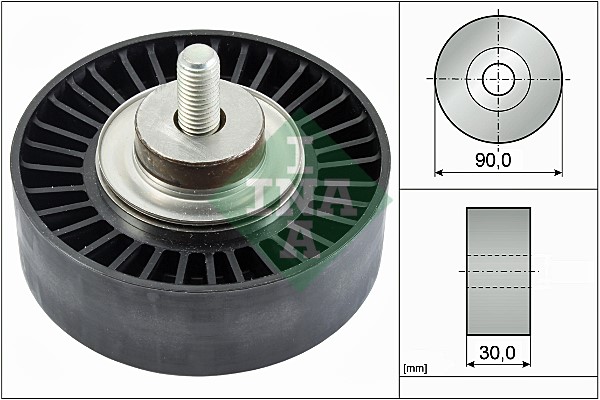 Styrrulle, drivrem Ina 532 0752 10 INA