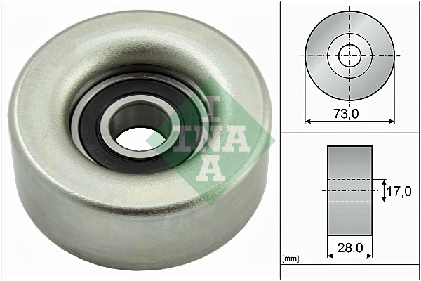 Styrrulle, drivrem Ina 532 0783 10 INA Styrrulle, drivrem Ina 532 0783 10 INA
