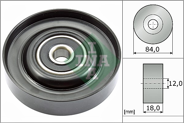 Styrrulle, drivrem Ina 532 0785 10 INA Styrrulle, drivrem Ina 532 0785 10 INA