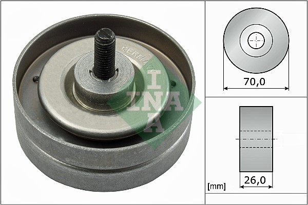 Styrrulle, drivrem Ina 532 0789 10 INA Styrrulle, drivrem Ina 532 0789 10 INA