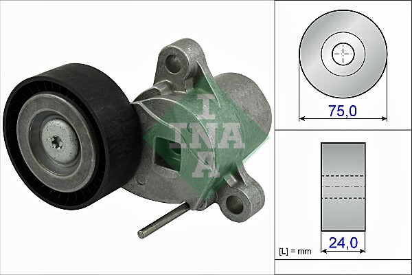 Sträckare, flerspårsrem Ina 534 0507 10 INA