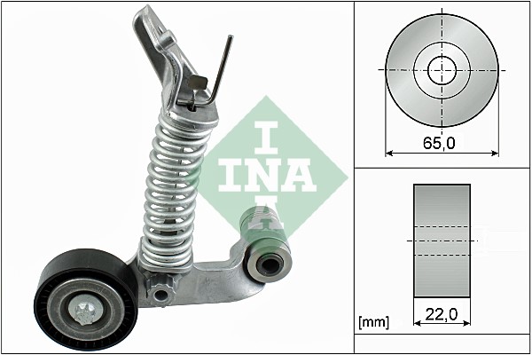 Sträckare, flerspårsrem Ina 534 0574 10 INA