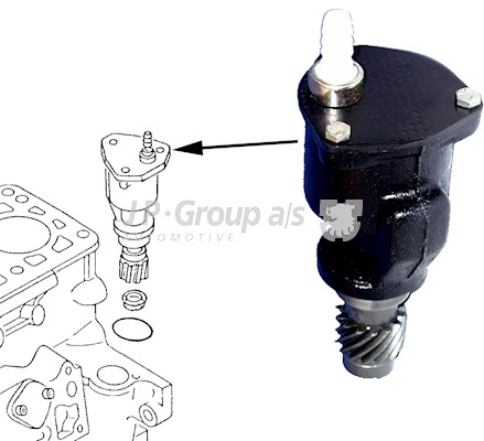 Vakuumpump, bromssystem