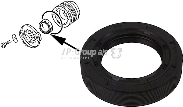 Oljepackningsring, differential