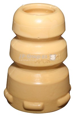 Genomslagsgummi, stötdämpare, Framaxel