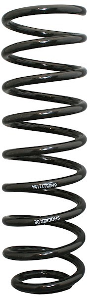 Spiralfjäder, Bakaxel