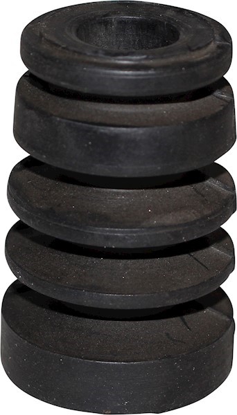 Genomslagsgummi, stötdämpare, Bakaxel