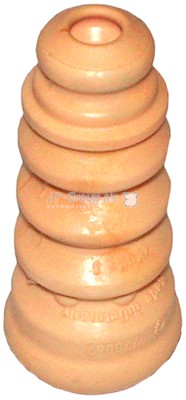 Genomslagsgummi, stötdämpare, Bakaxel