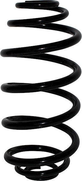Spiralfjäder, Bakaxel