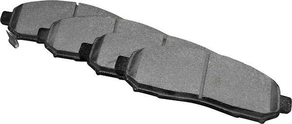Bromsbeläggsats, Fram