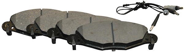 Bromsbeläggsats, Fram