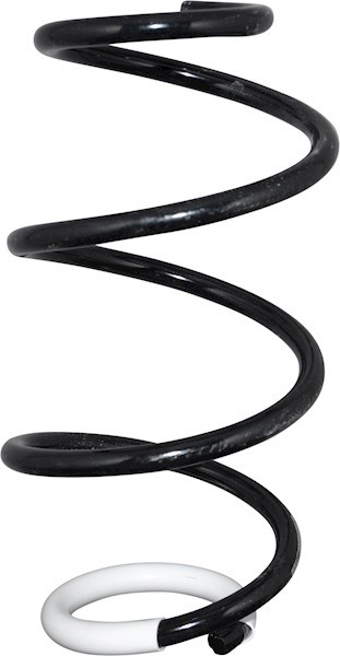 Spiralfjäder, Bakaxel