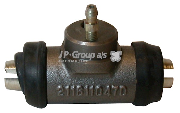Hjulcylinder, Bakaxel