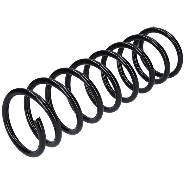 Spiralfjäder, Bakaxel