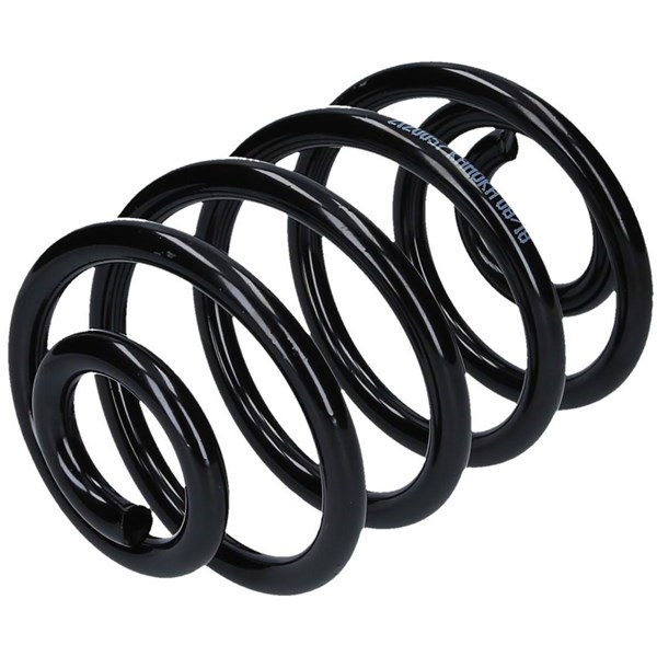 Spiralfjäder, Bakaxel