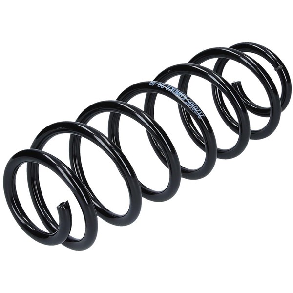 Spiralfjäder, Bakaxel