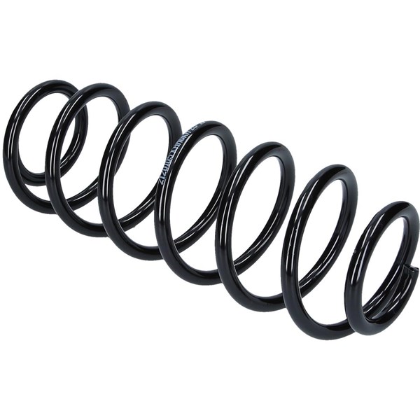Spiralfjäder, Bakaxel