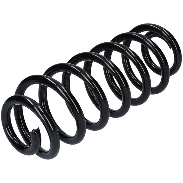 Spiralfjäder, Bakaxel