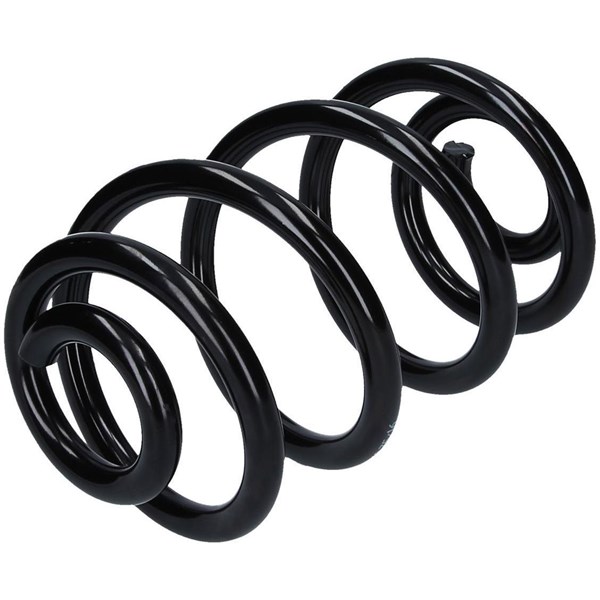Spiralfjäder, Bakaxel