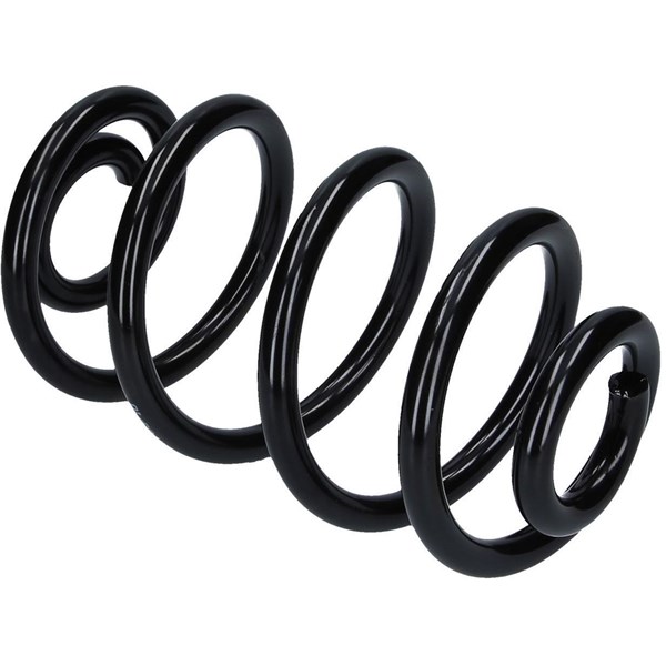 Spiralfjäder, Bakaxel