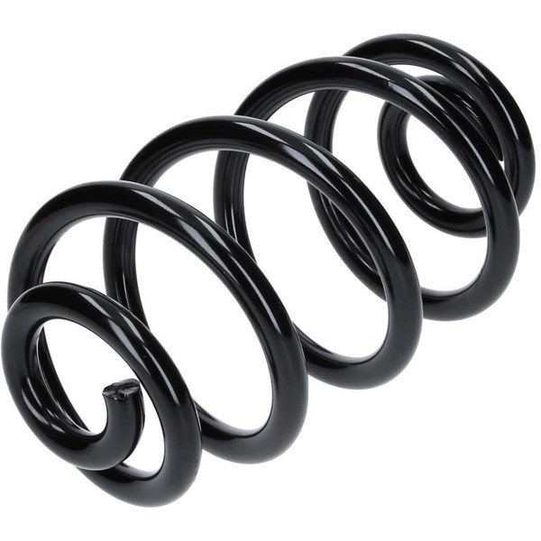 Spiralfjäder, Bakaxel