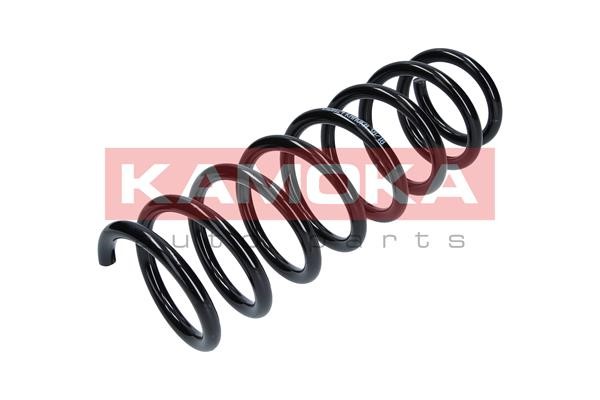 Spiralfjäder, Bakaxel