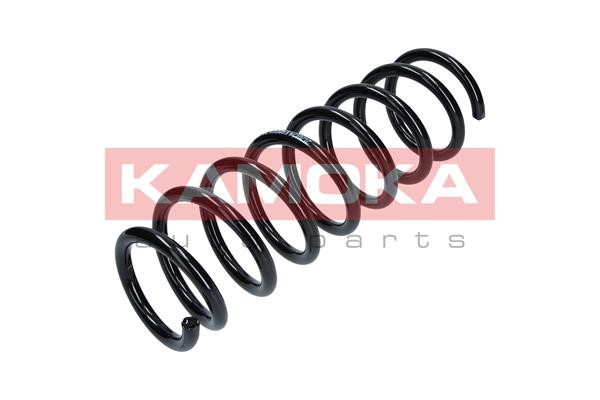 Spiralfjäder, Bakaxel
