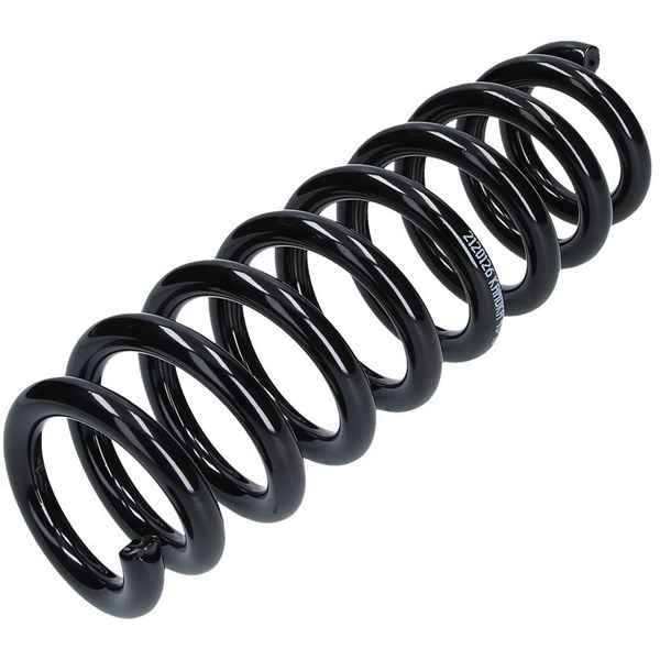 Spiralfjäder, Bakaxel