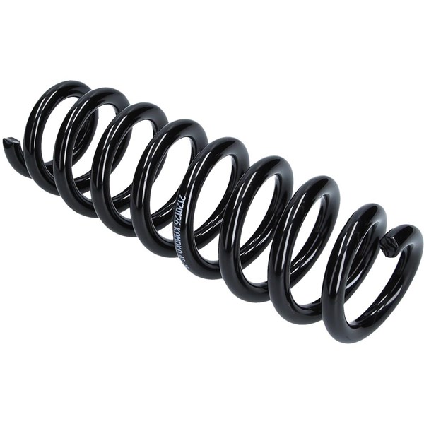 Spiralfjäder, Bakaxel