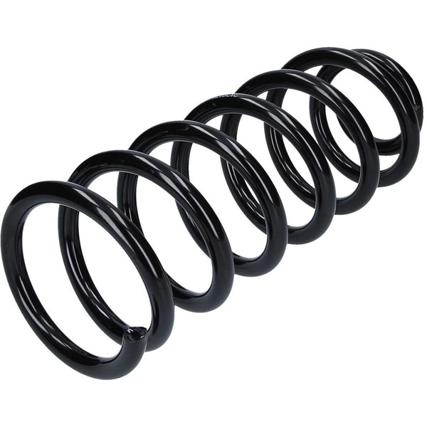 Spiralfjäder, Bakaxel