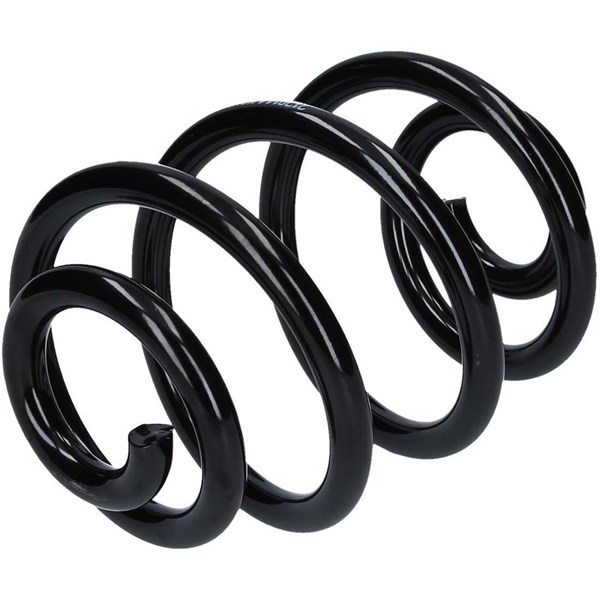Spiralfjäder, Bakaxel