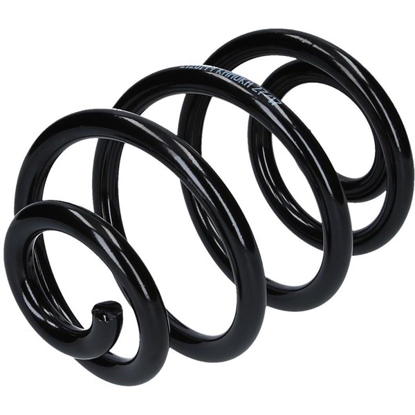 Spiralfjäder, Bakaxel