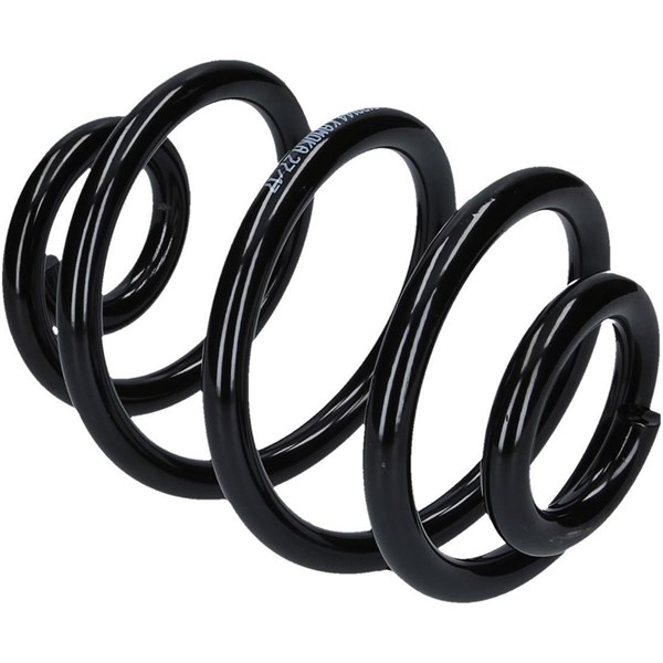 Spiralfjäder, Bakaxel