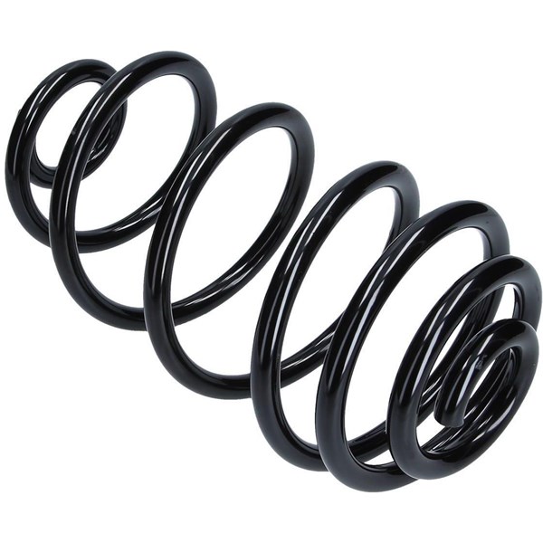 Spiralfjäder, Bakaxel
