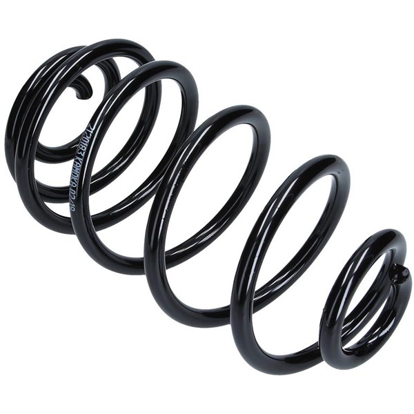 Spiralfjäder, Bakaxel
