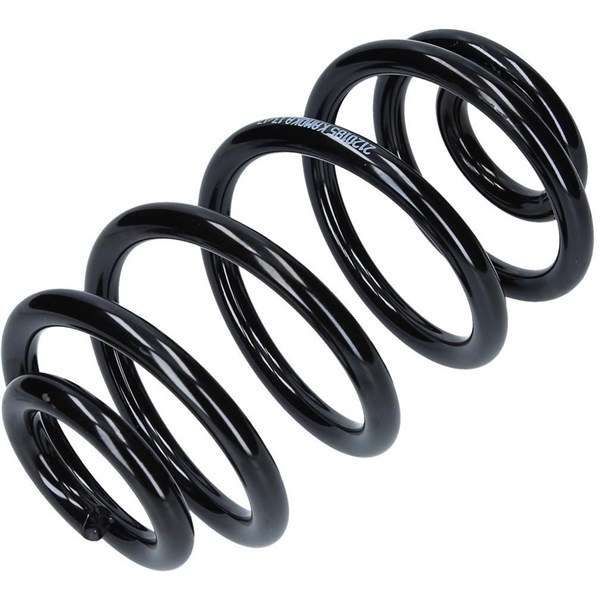 Spiralfjäder, Bakaxel