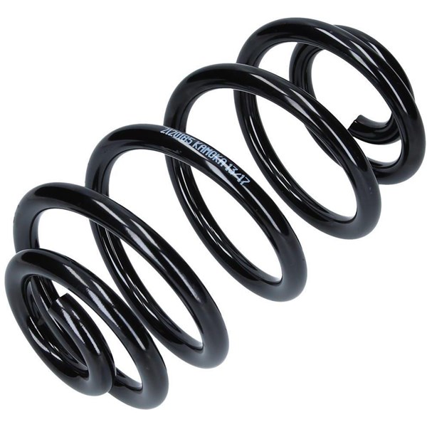 Spiralfjäder, Bakaxel